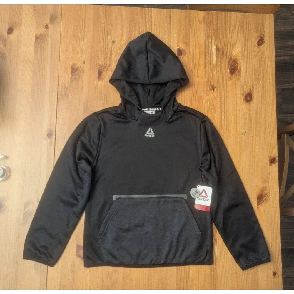 Reebok Boy Athletic Hoodie Pullover Medium